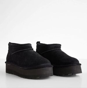 Bearpaw Retro Super Shorty Platform Boot Size 8